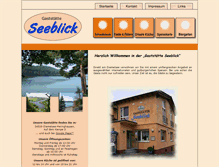 Tablet Screenshot of gaststaette-seeblick.de